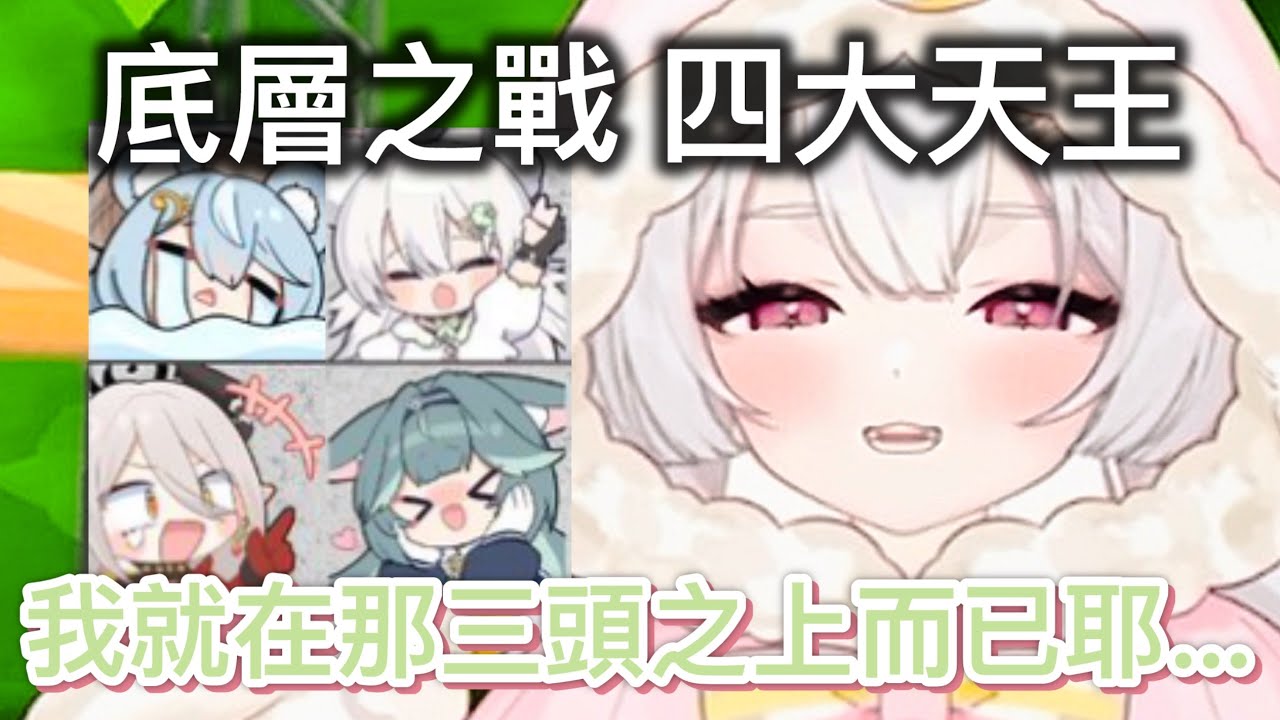 【雪koyuki精華】來自含羞草的悲憤與哀號！？阿貂其實是底層組的第四大天王！？