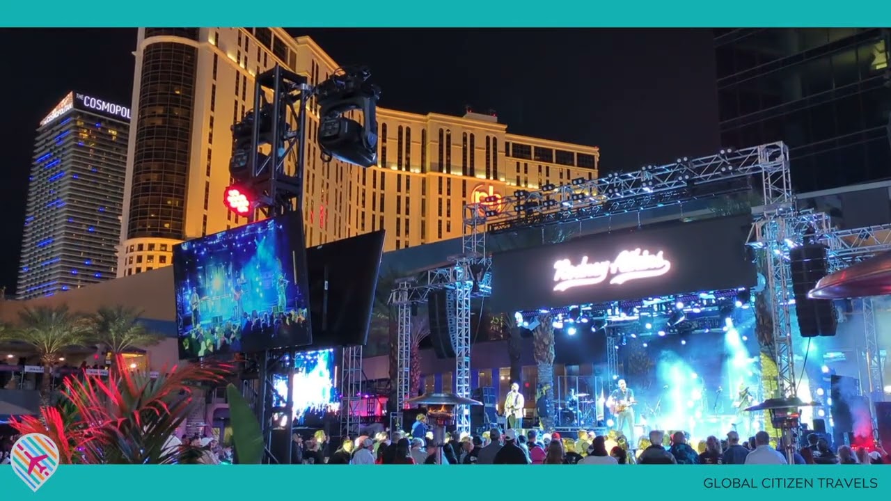 F1 Las Vegas 25 Live Music at Hilton Elara Terrace