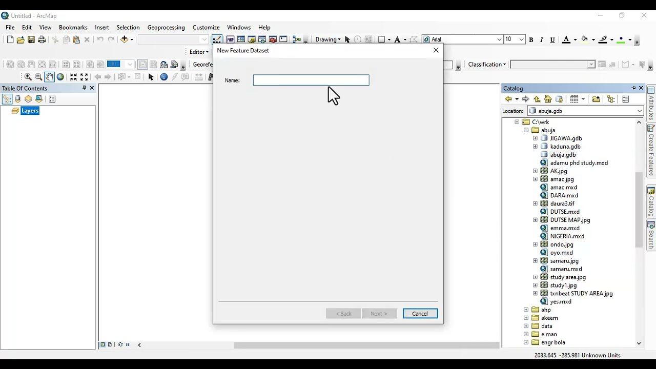 how to create parcel fabric on ArcGIS Desktop
