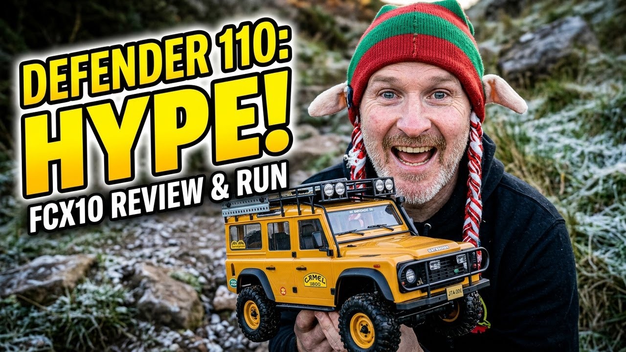 Land Rover Defender 110: стоит ли шумиха вокруг него? Обзор и тест FMS FCX10
