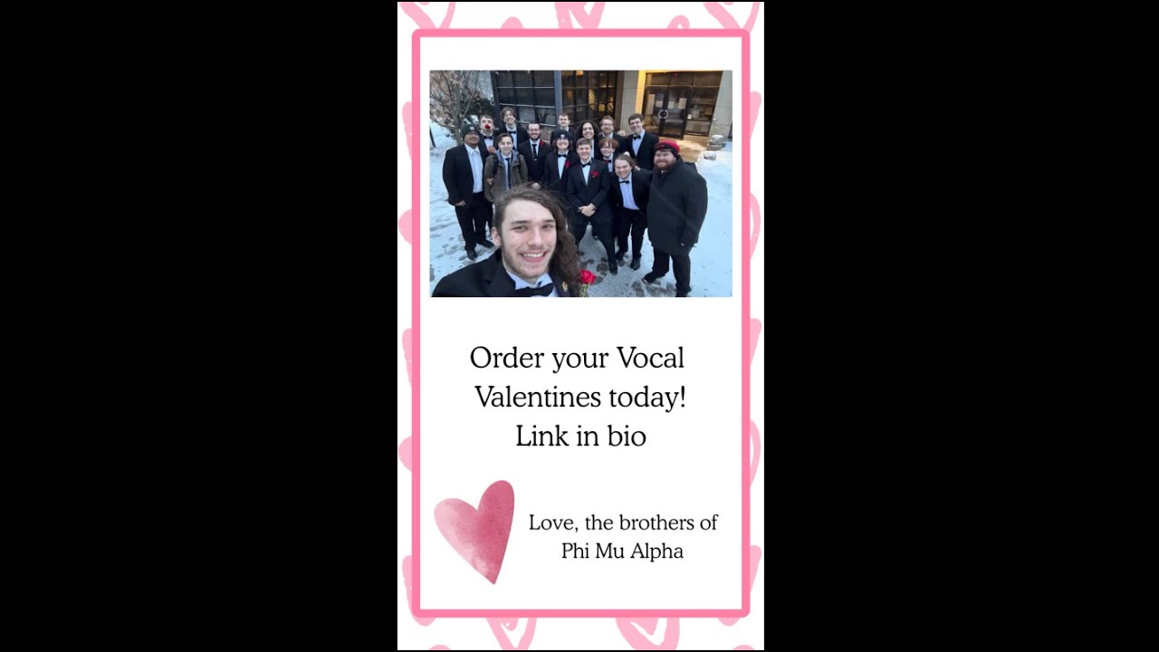 PMA Vocal Valentines 2026 Video