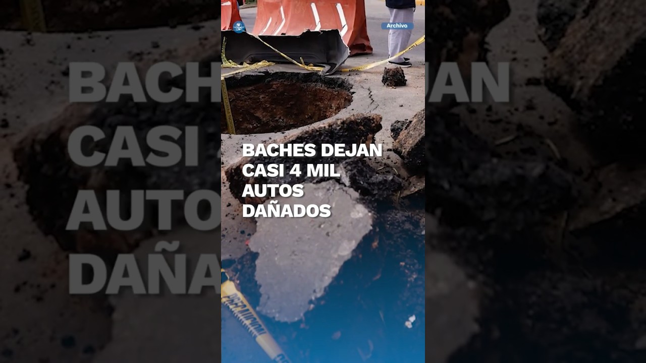 CDMX paga 33 mdp a automovilistas tras caer en baches #shorts