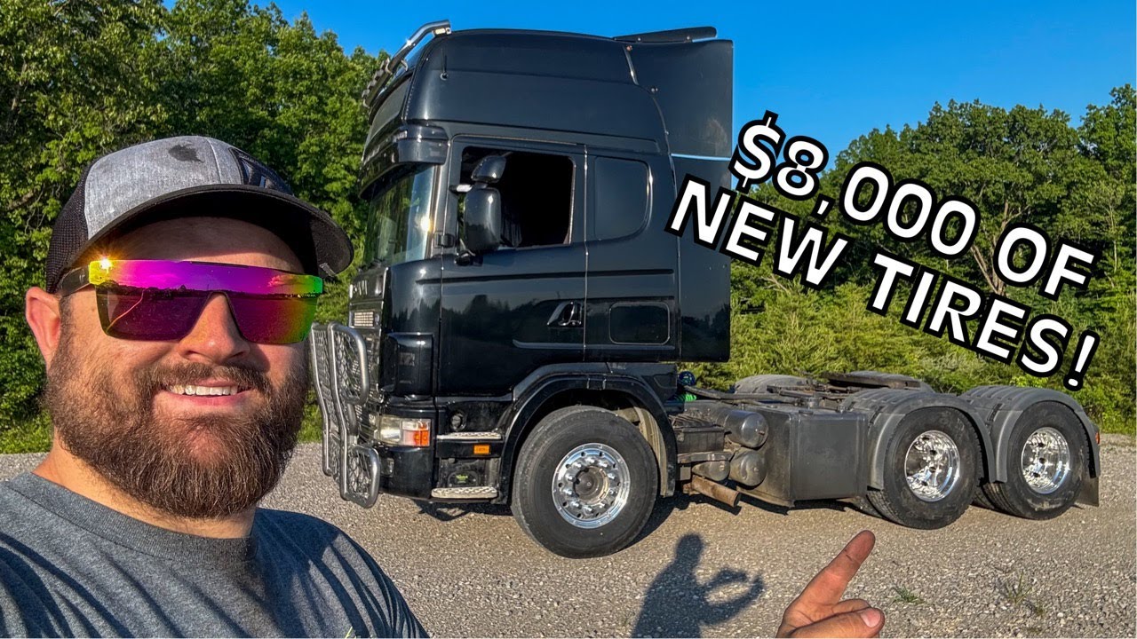 Scania gets Crazy Expensive Tires, This Truck is going to Break me…