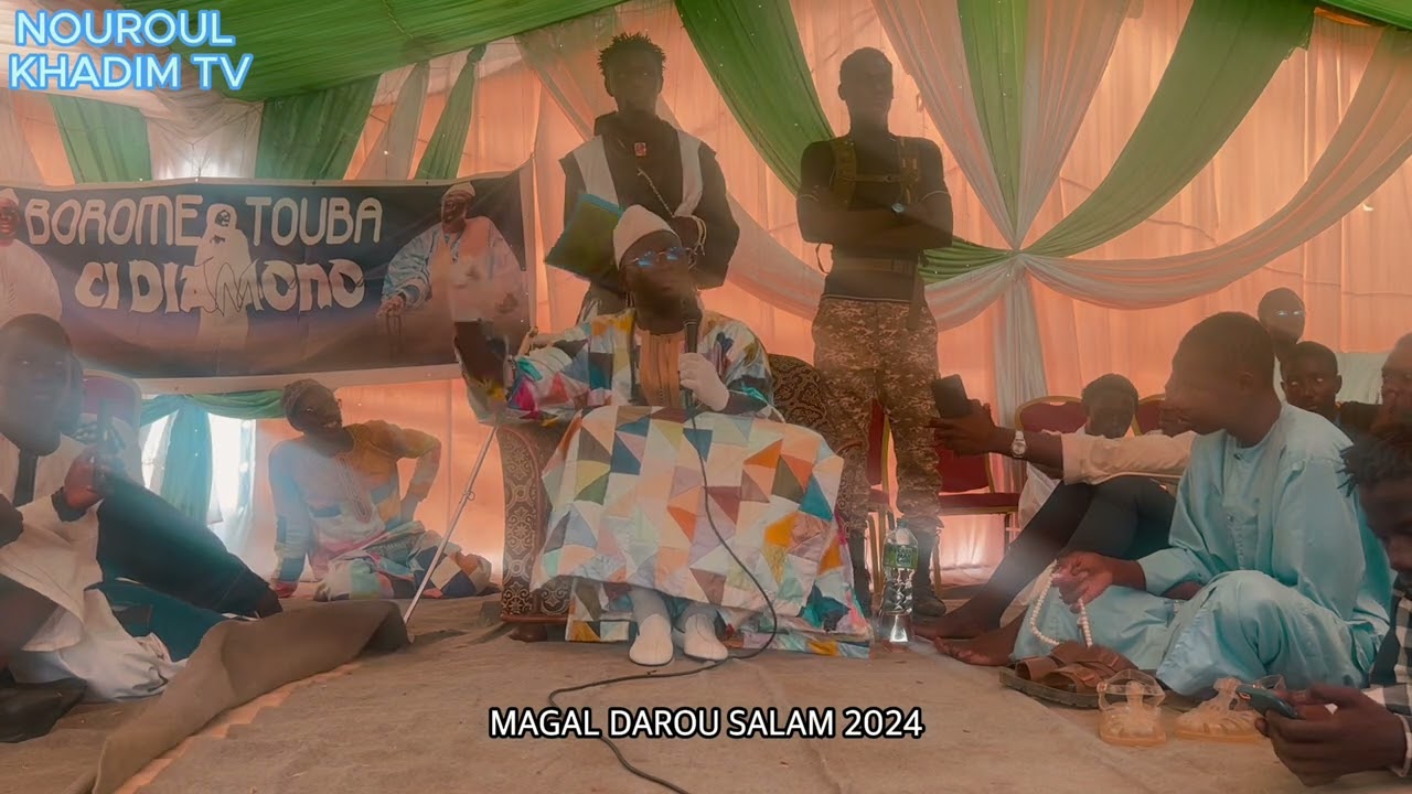 BAYE KHADIM MBACKE: Waxtane au lendemain du Magal Darou Salam 2024