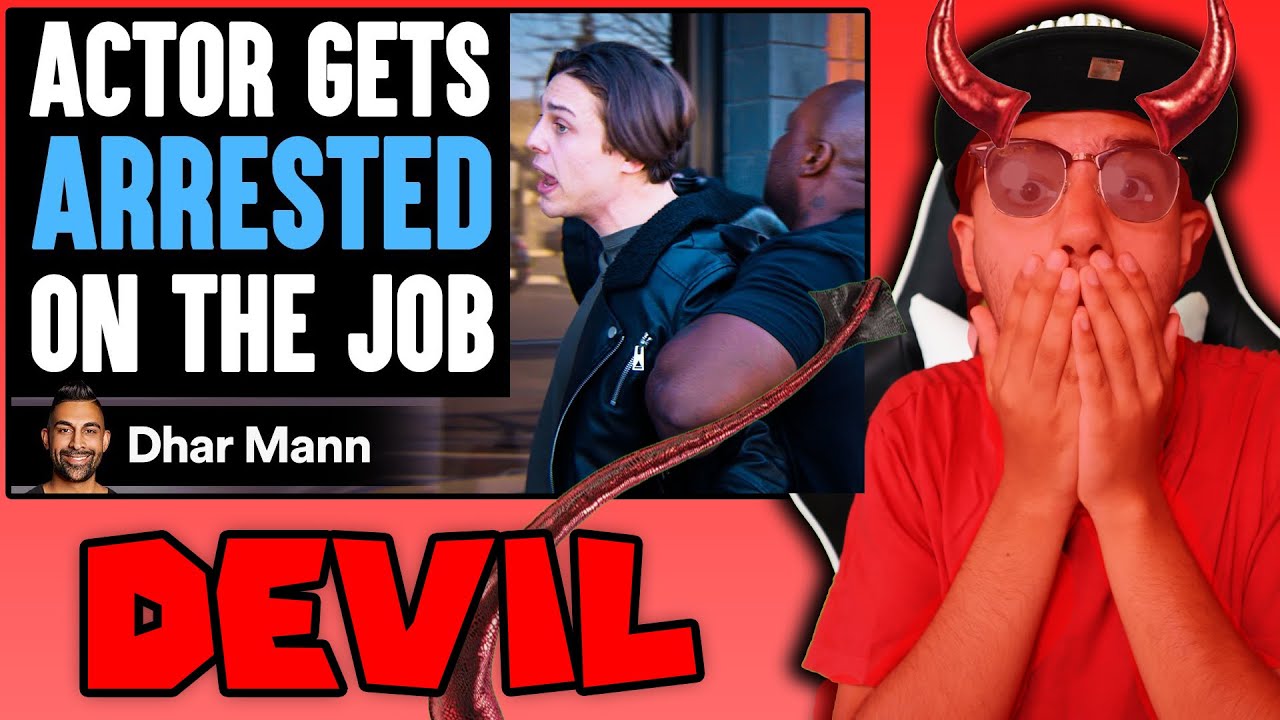 Actor GETS ARRESTED On The Job (Dhar Mann) | Reaction!