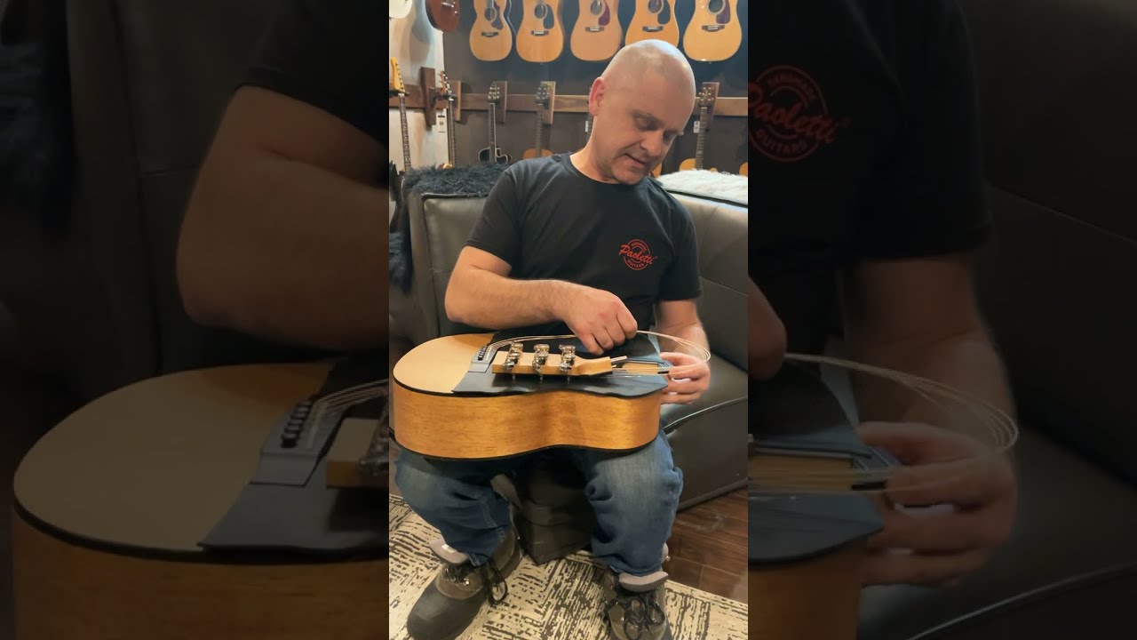 Assembling a Furch Little Jane at Guitar Haus | Leather Protector