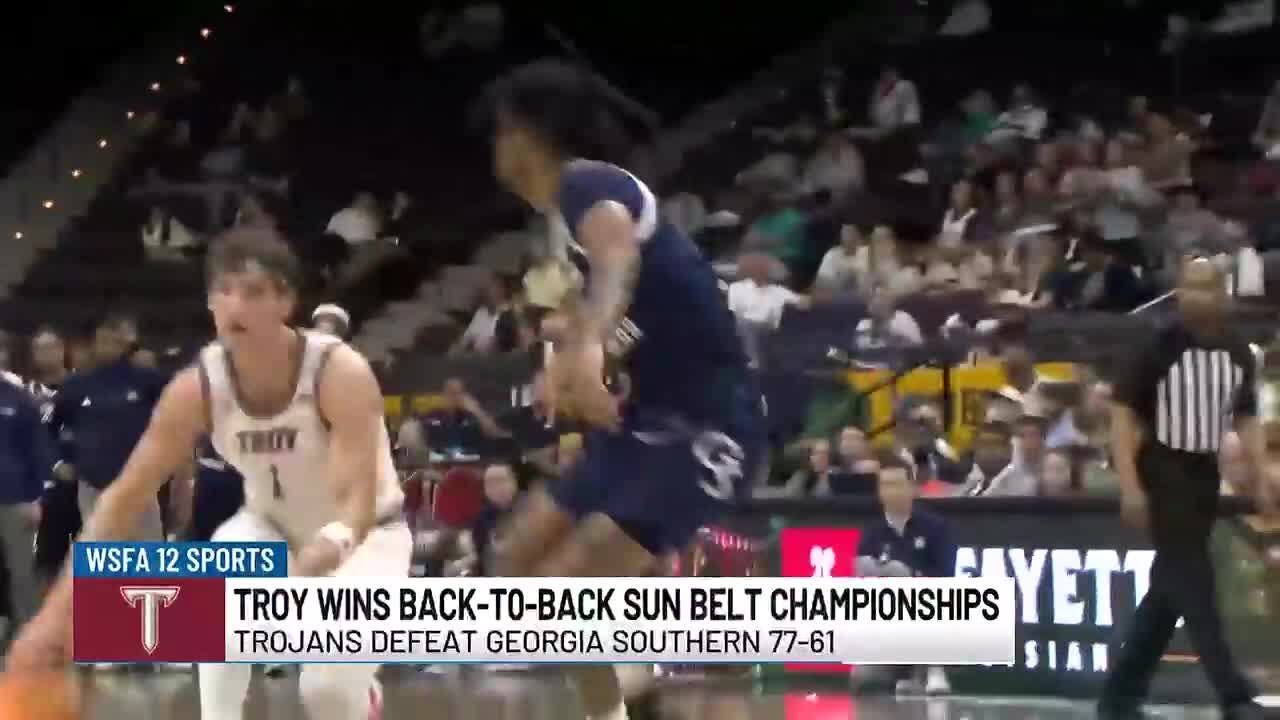 Troy wins back-to-back Sun Belt championships