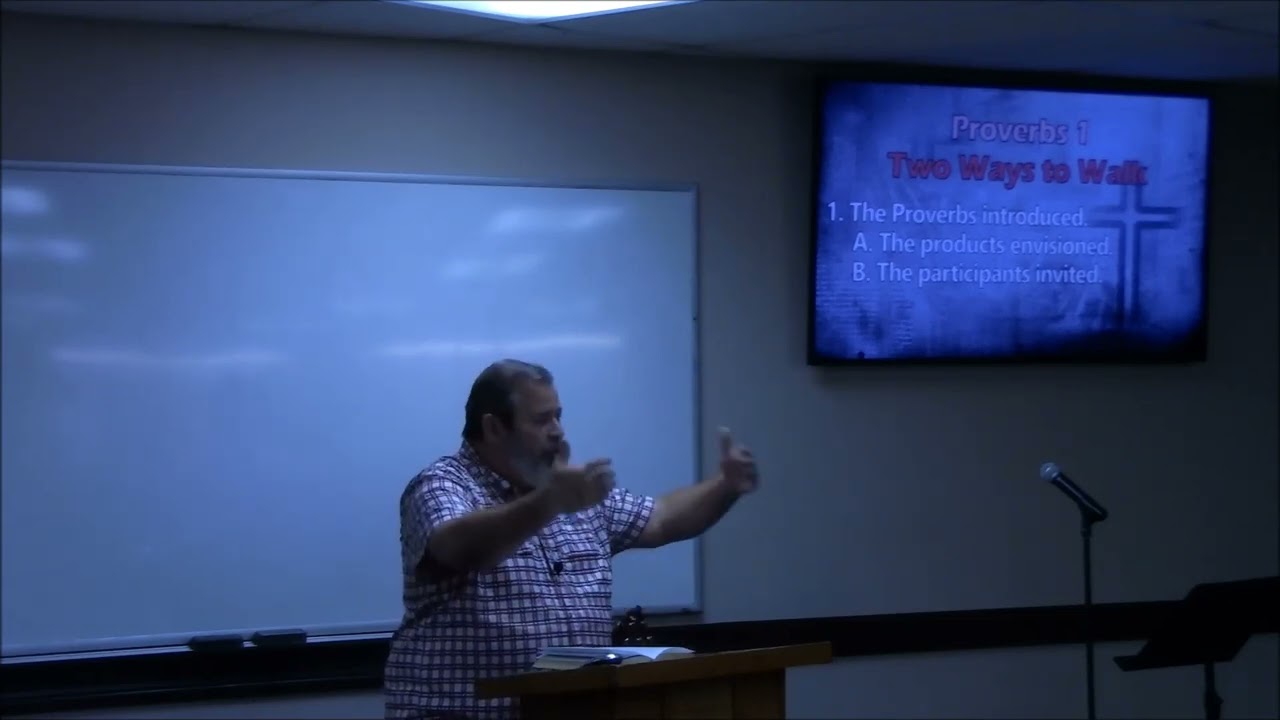 Proverbs 1 | Two Ways to Walk | Cris Powell | 8-10-2022