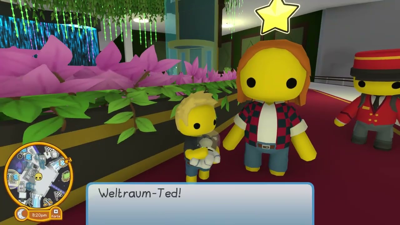 Ich mache die Weltraum Jobs und suche einen Teddybären in Wobbly Life