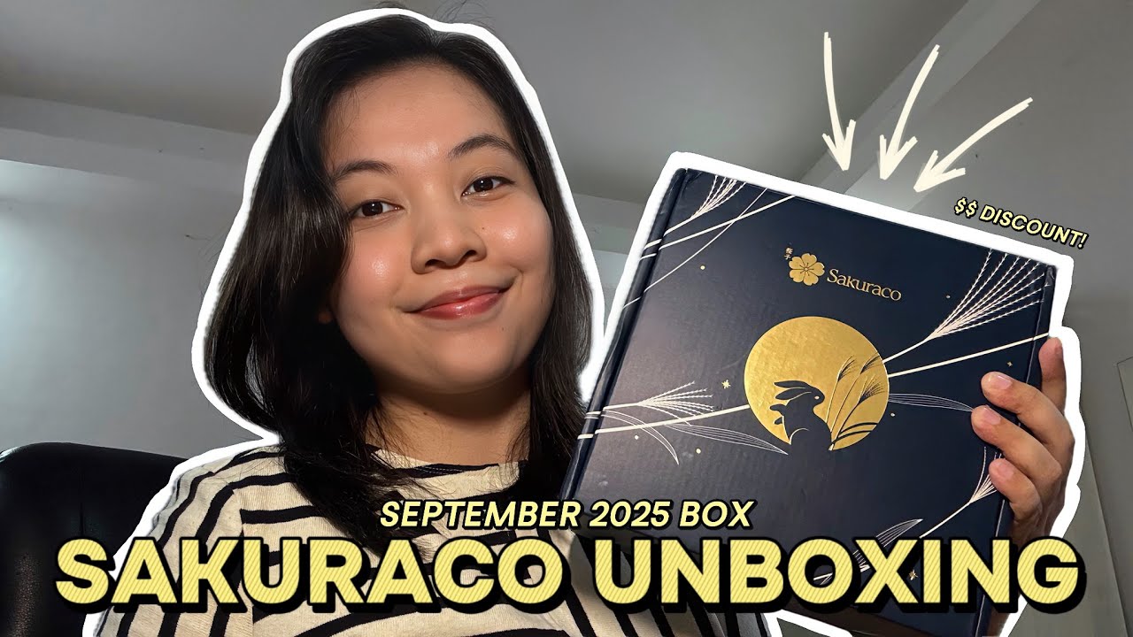 Trying JAPANESE ARTISAN SNACKS for the FIRST time | SAKURACO September 2025 box ++ DISCOUNT CODE!!!