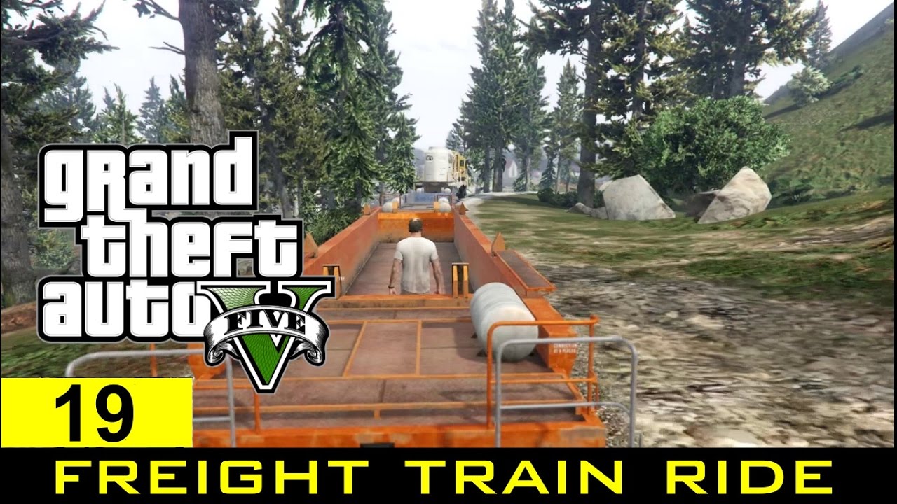 The GTA V Tourist: Ride the Freight Train