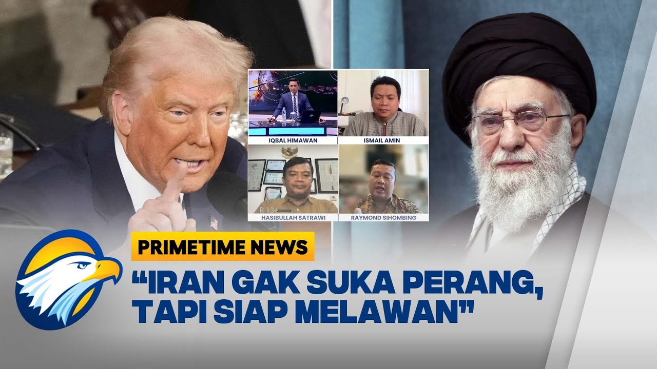 [FULL] TRUMP ANCAM MENYERANG, IRAN SIAP BERPERANG | Primetime News