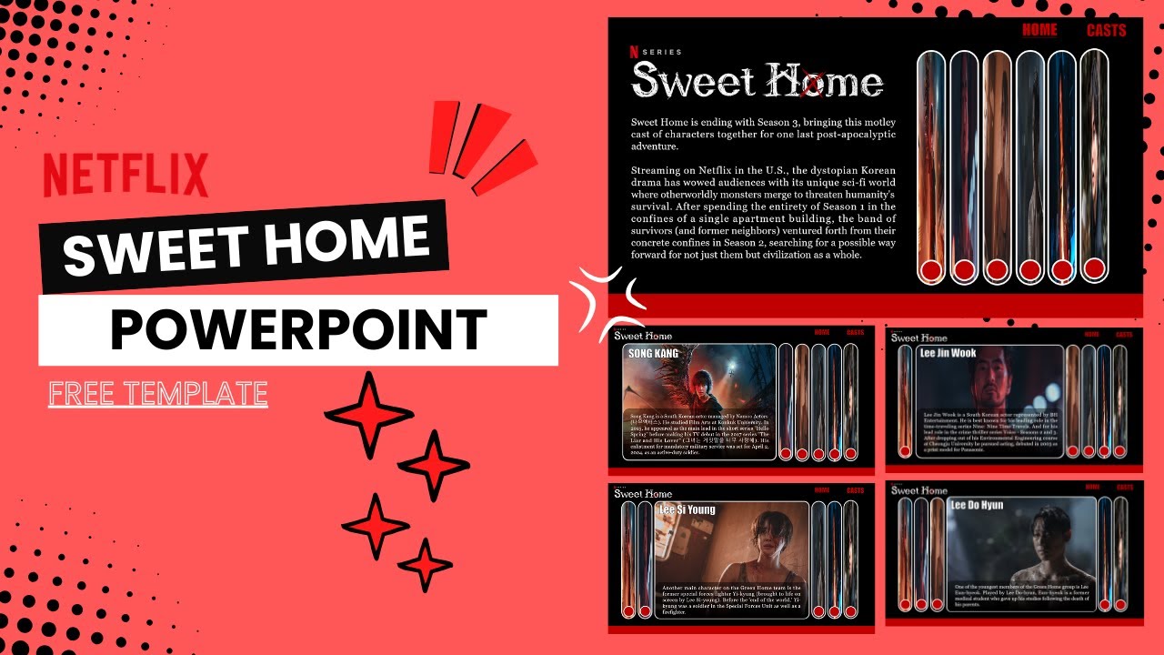 Sweet Home Inspired Powerpoint Template | Free Download