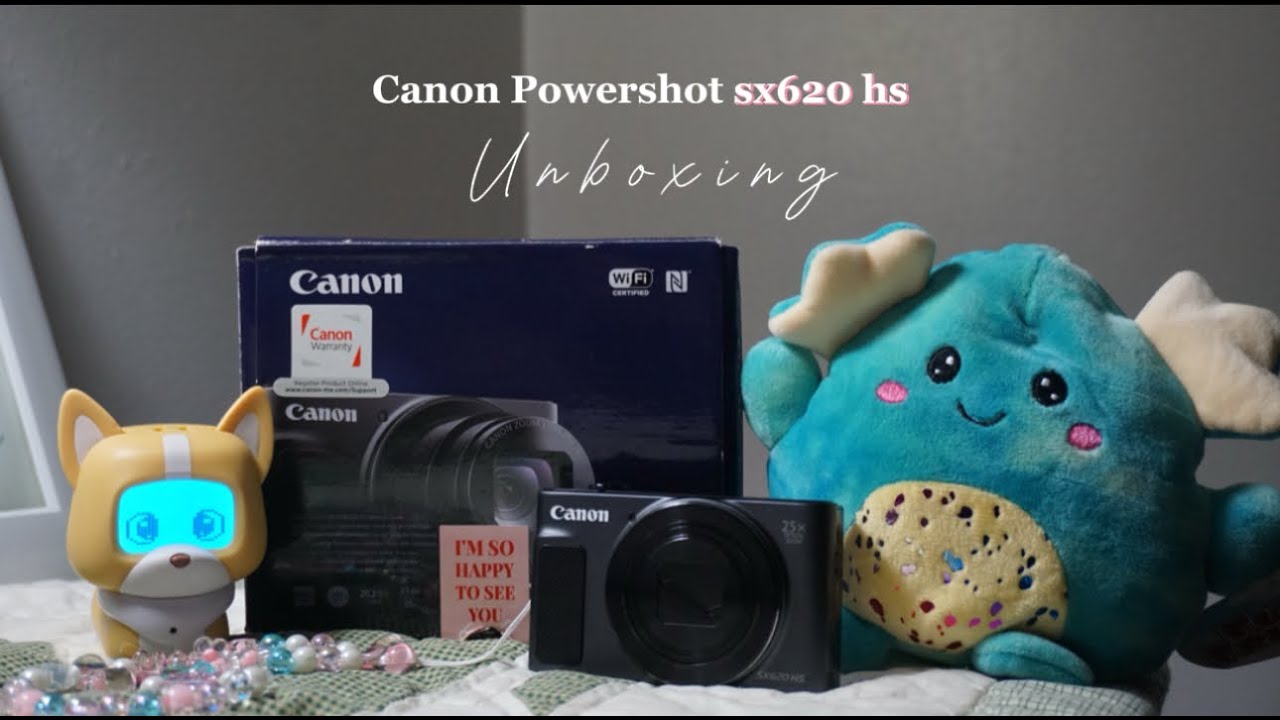 canon powershot sx620 hs unboxing ☁︎ ༊*·˚
