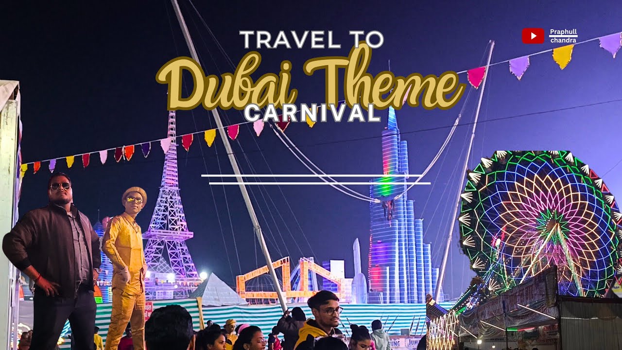 Dubai Theme Carnival 🗼|| @burjkhalifa @MykeTowers