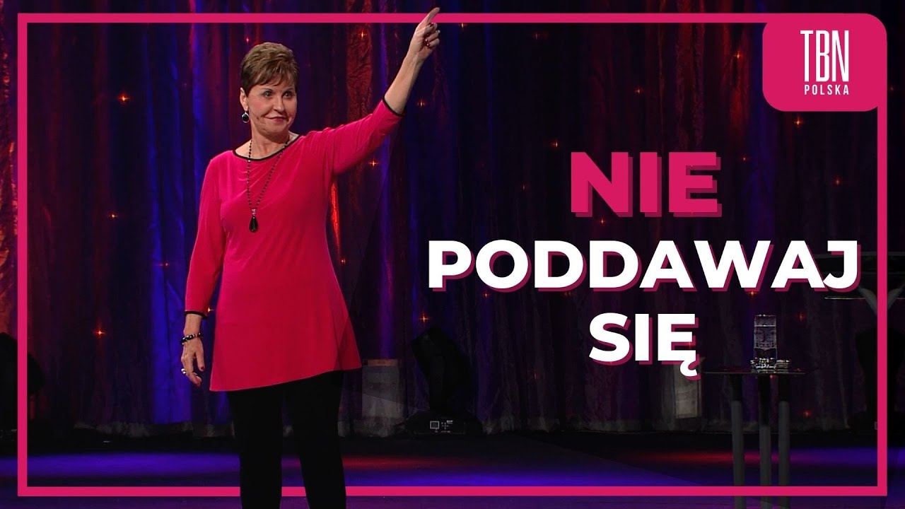 BÓG CHCE ŻEBYŚ ZWYCIĘŻYŁ  |  Joyce Meyer