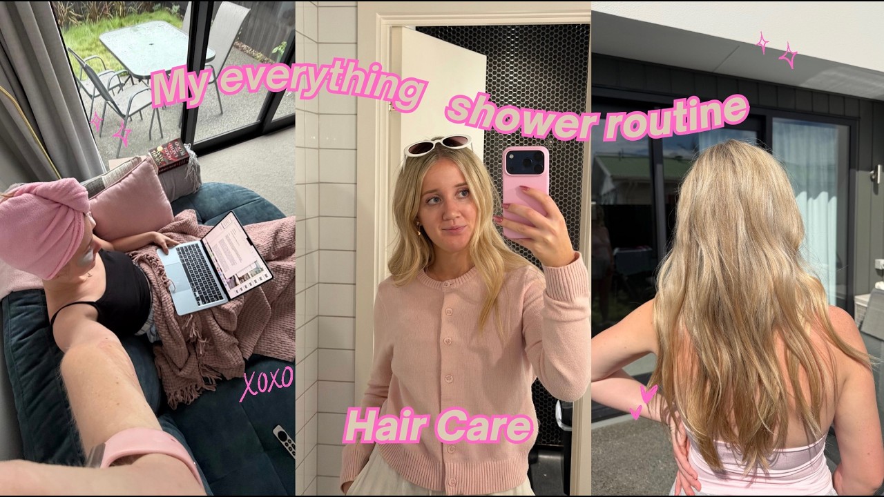 MY EVERYTHING SHOWER ROUTINE | the BEST products for haircare & smooth skin
