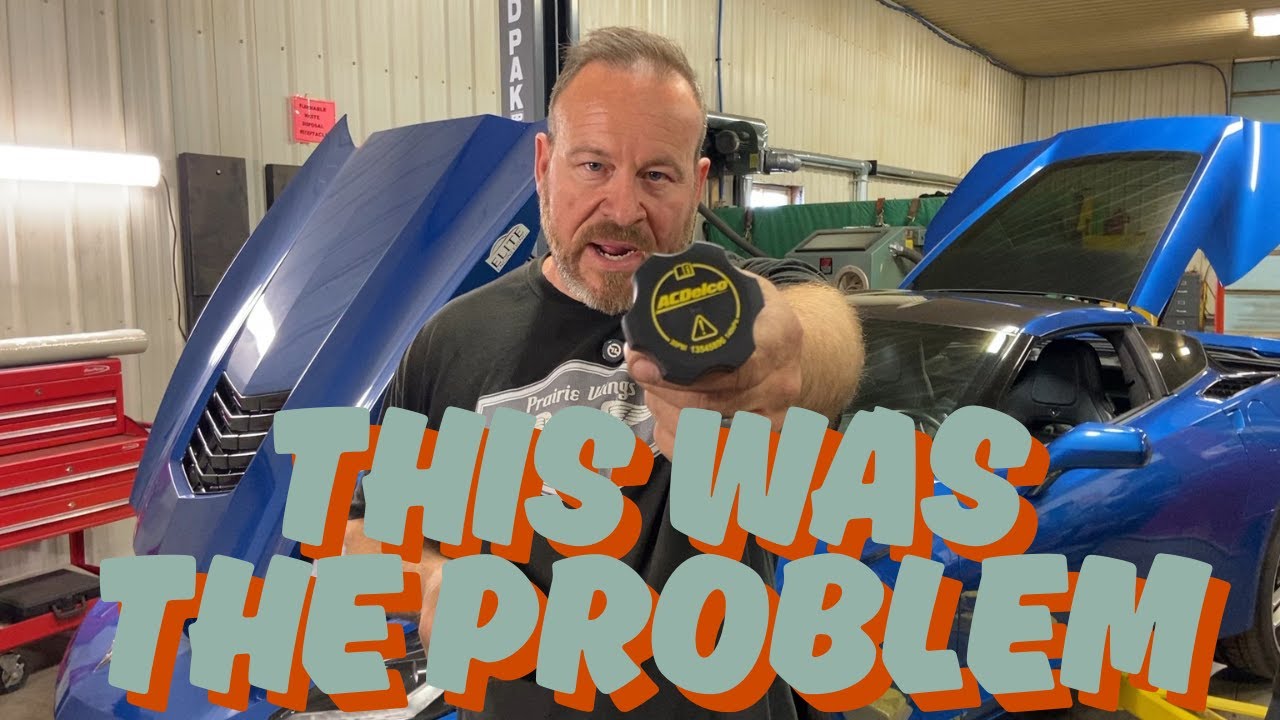 How I Solved A C7 Corvette Overheating Problem  - Thermostat & Cap Fix