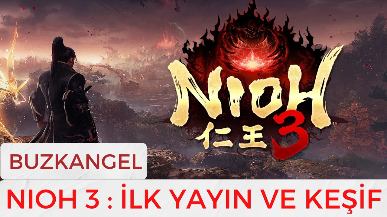 NIOH 3  // 1. BÖLÜM TUTORIAL, İLK BOSS VE TENRYU RIVER KEŞFİ // PS5 TÜRKÇE BUZKANGEL