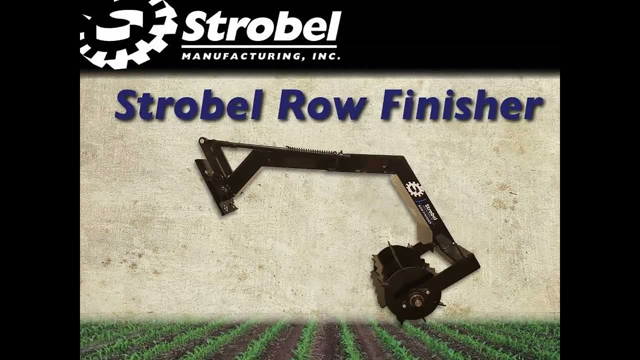 Strobel Row Finisher - Increase Your Yields - Remove the Root Mass
