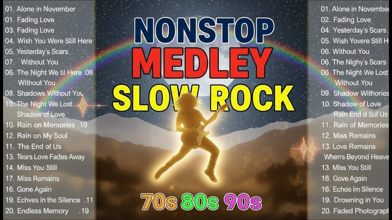 Slow Rock Ballads 70s 80s 90s | Classic Love Songs for Calm Night Vibes