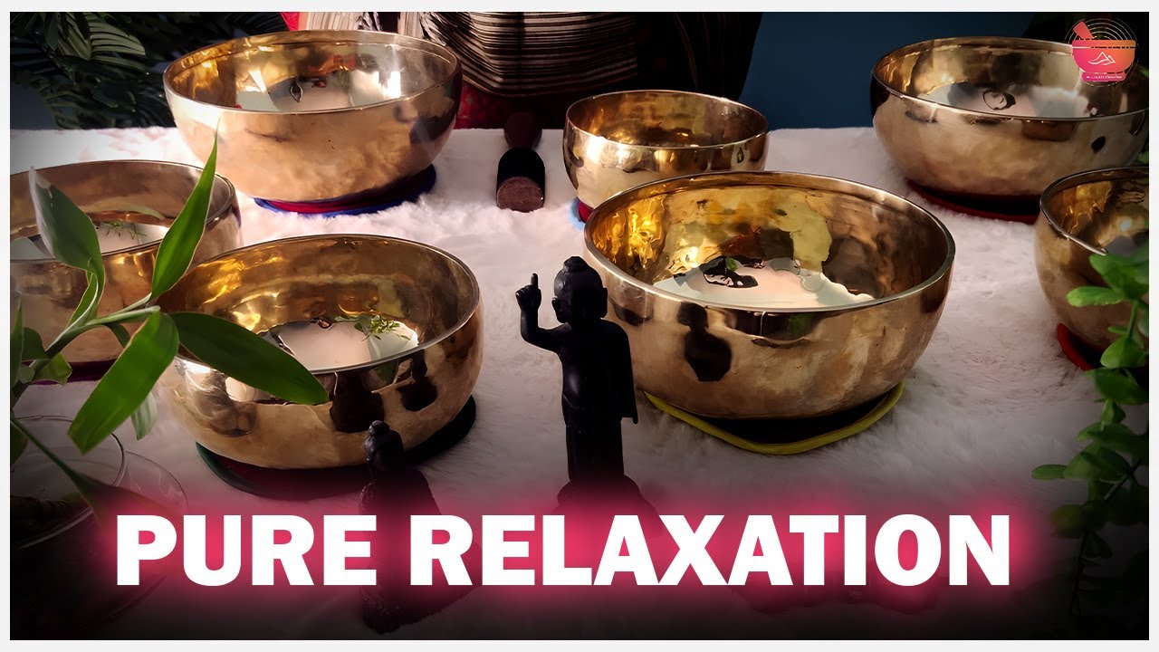 Sleep Meditation with Singing Bowl | Release Stress & Anxiety