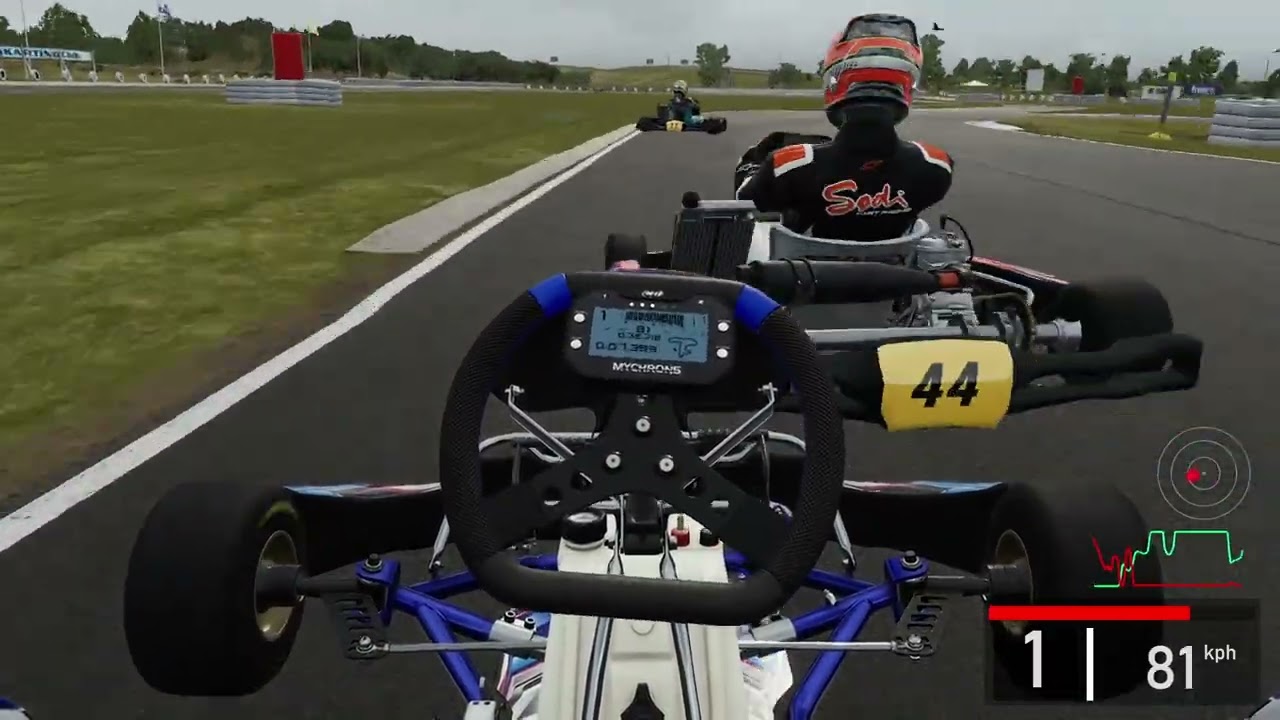 20 Lap race from the back at GEEL - X30 Arrow Kart @ Geelong Australia - KartKraft