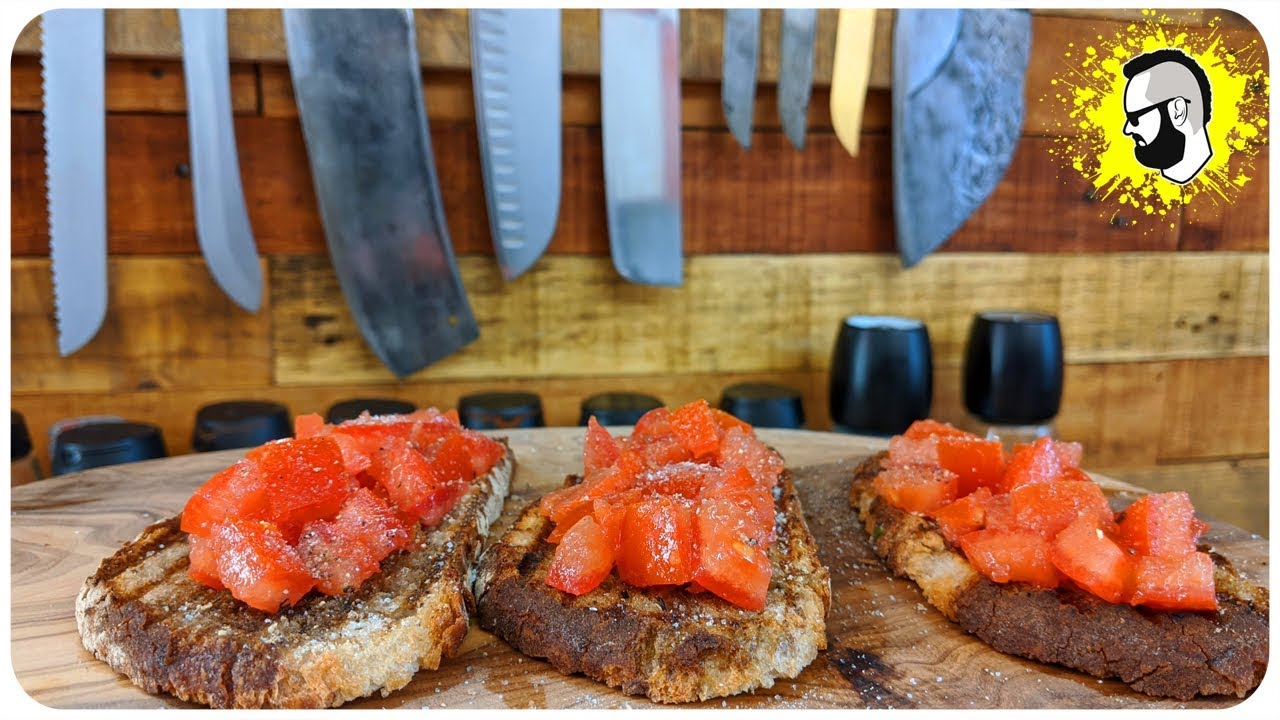 Bruschetta oder Bruscetta REZEPT alà Pommes Män 𝑰𝒕𝒂𝒍𝒊𝒂𝒏𝒂