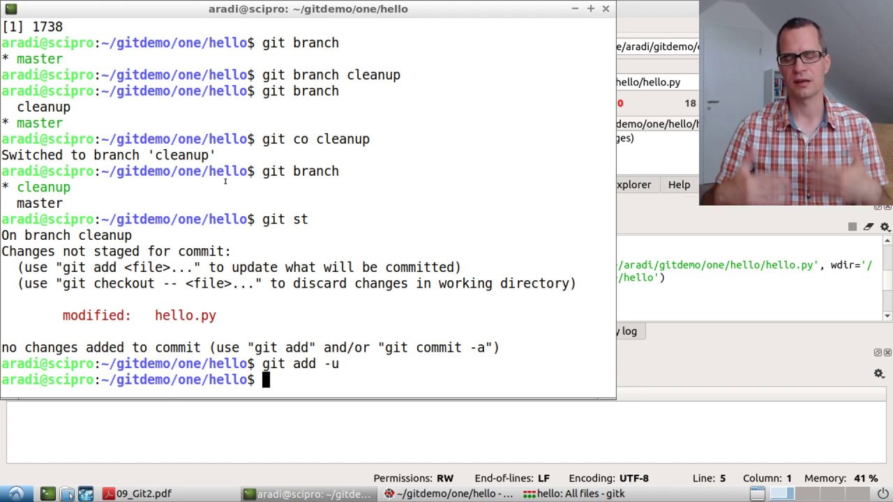 SciPro20: 09a - Parallel development with Git