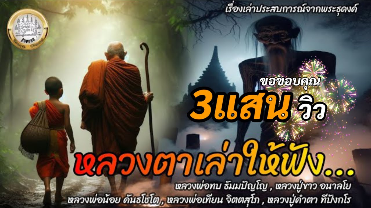 หลวงตาเล่าให้ฟัง เรื่องเล่าประสบการณ์จากพระธุดงค์