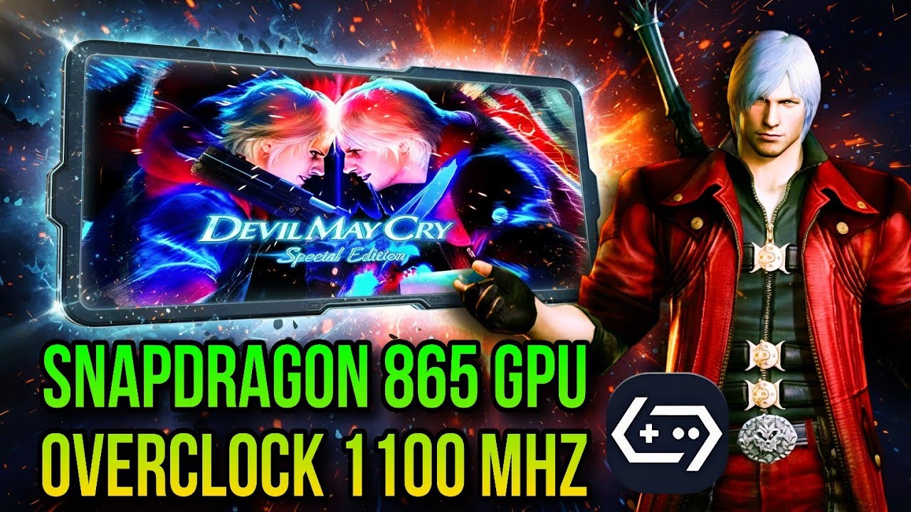 Devil May Cry 4 Especial Snapdragon 865 12GB RAM Overclock GPU 1100 Mhz + FRAME GEN Gamehub 5.3.5