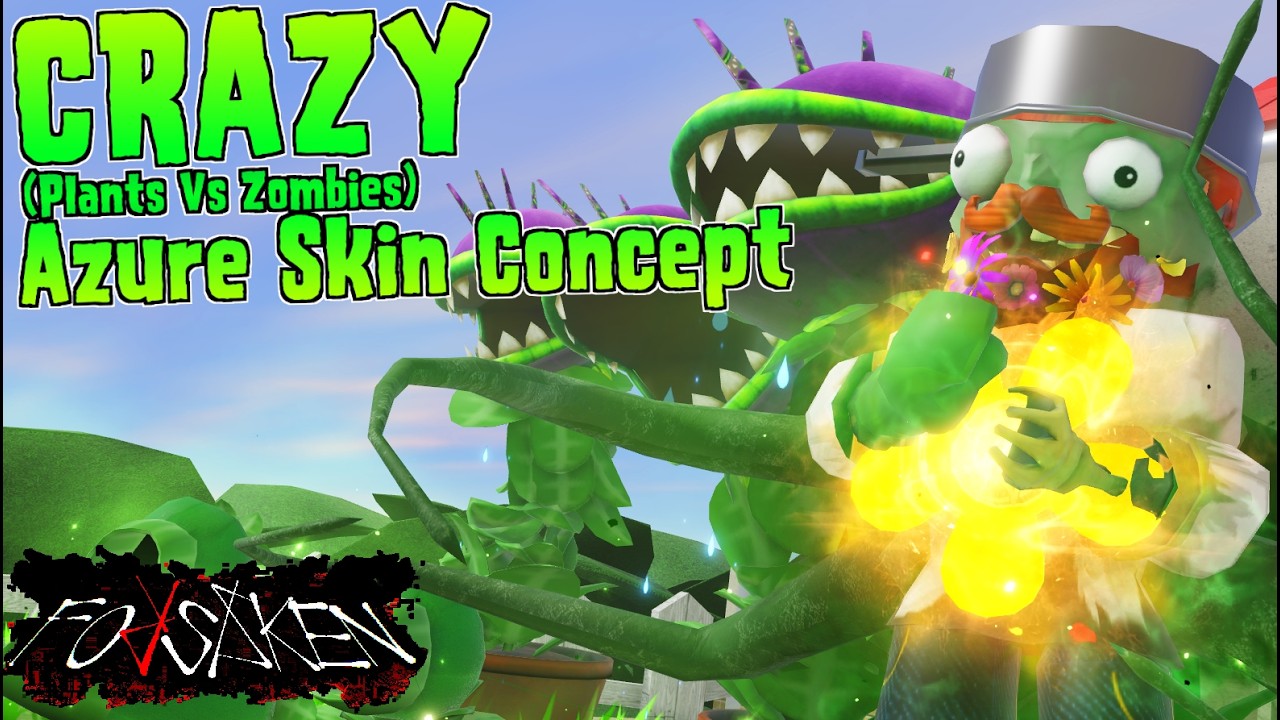 Crazy Azure Skin Concept | Forsaken