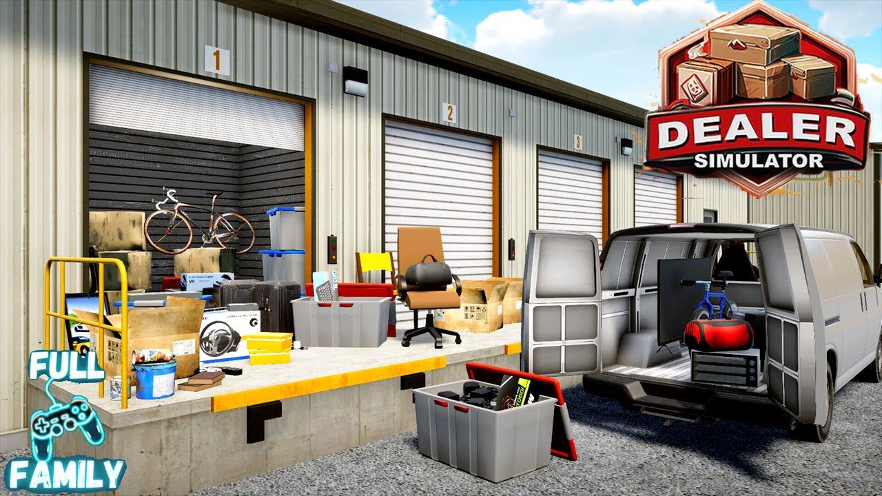 J'ACHÈTE DES BOX REMPLIS DOBJETS ET JE LES REVENDS AU VIDE GRENIER / Dealer Simulator