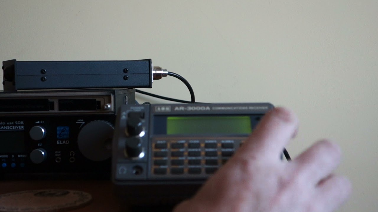 AR-3000A AOR receiver test