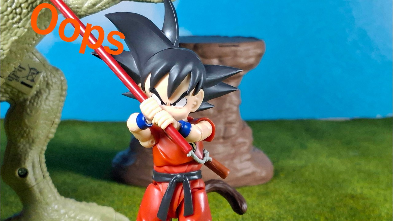 Dragon Ball: Son Goku and his Power Pole 4k (Stop motion)