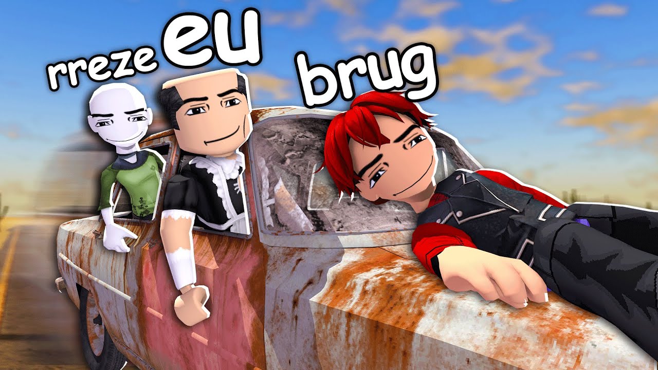 3 abestados tentando montar um carro no PIOR deserto do roblox