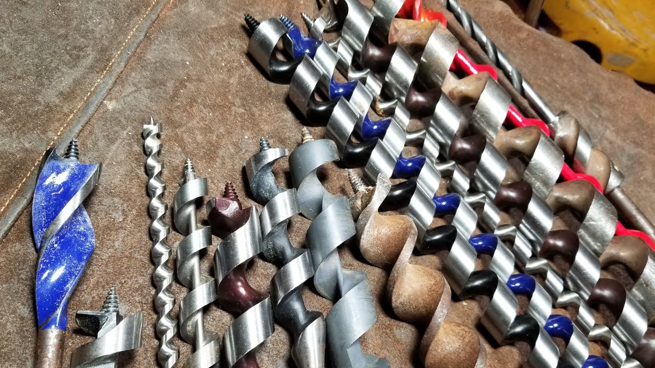 Ship Auger Bits Overview/Comparison & Drilling Test