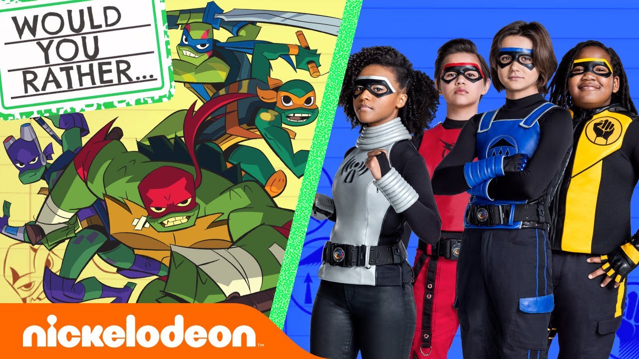Would You Rather: Join the DANGER FORCE or TMNT? 🥊