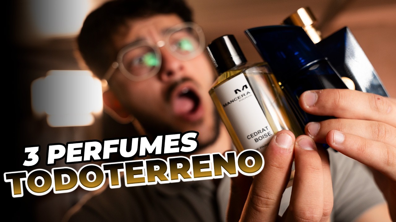 3 Perfumes TODOTERRENO que te Todo Hombre Debe Tener😍