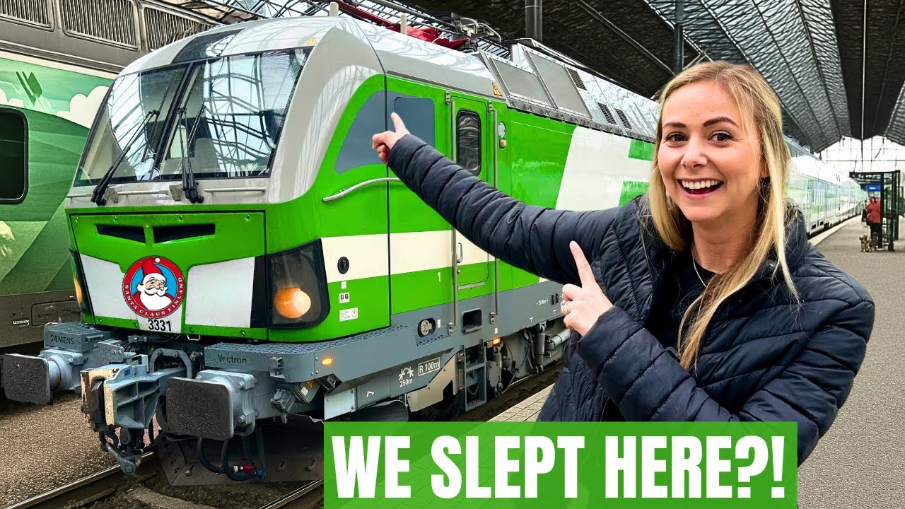Overnight train to the Arctic Circle | Santa Claus Express Finland (Helsinki to Rovaniemi)