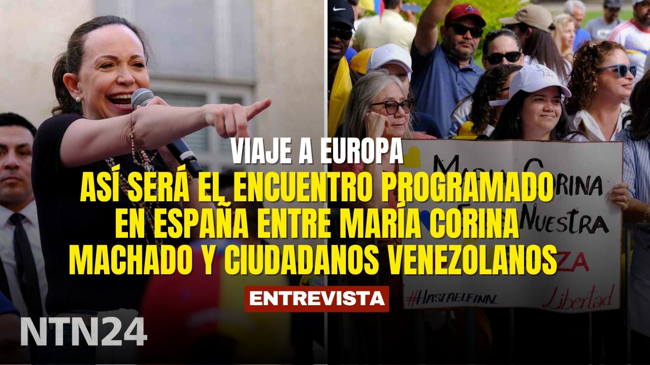 As&iacute; ser&aacute; el encuentro programado en Espa&ntilde;a entre Mar&iacute;a Corina Machado y ciudadanos venezolanos