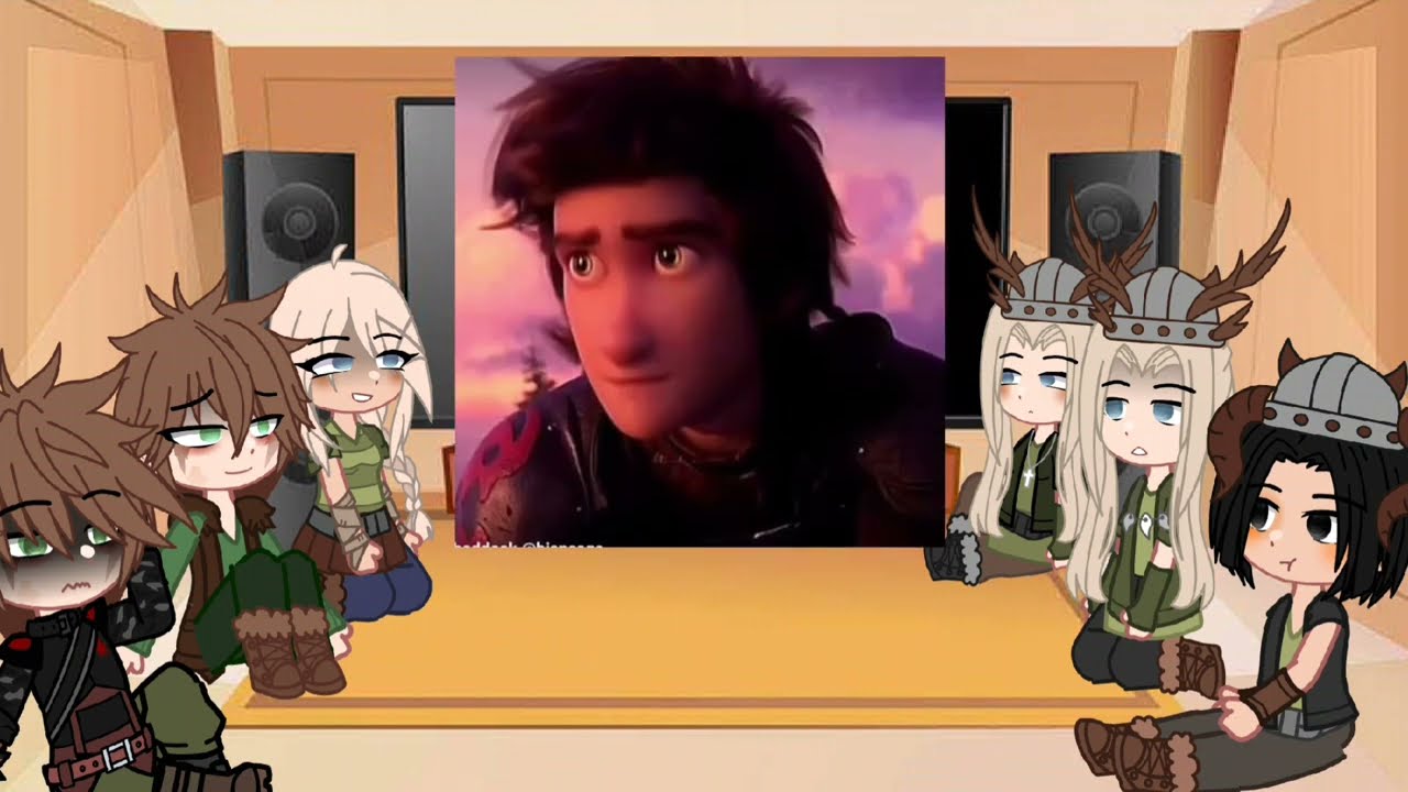 past HTTYD Reacts to the future...Part 2 || Gacha club || Like,share, comment and subscribe!!!