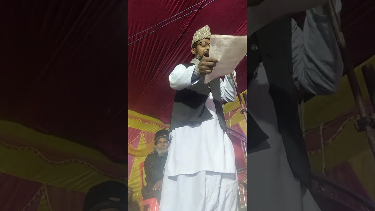 Aakif hikmat makki ko DawateBayan Dete ho ye Nazime Hindu nepal Mubarak Bashar 