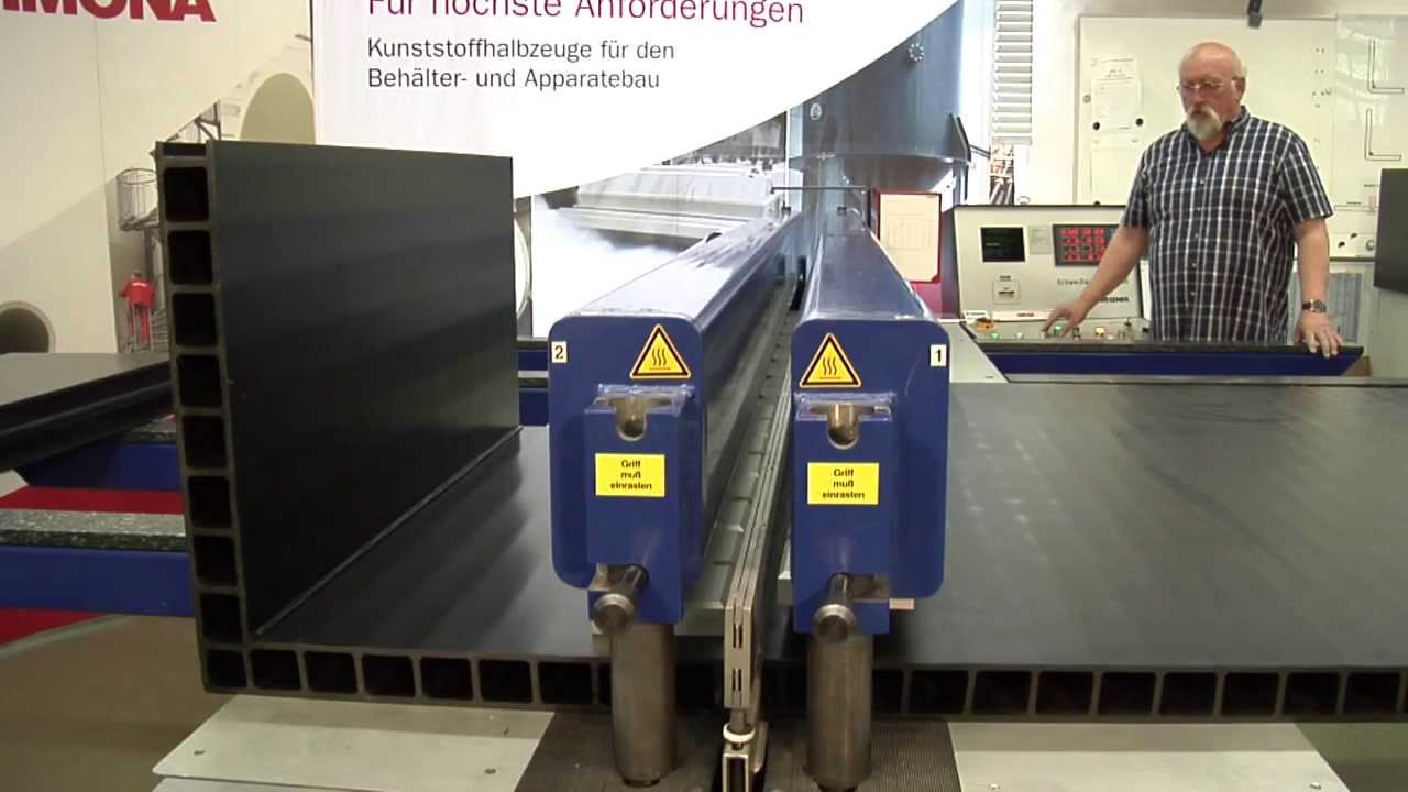 Work.info 8 - SIMONA&reg; Hohlkammerplatten - Heizelementstumpfschwei&szlig;en