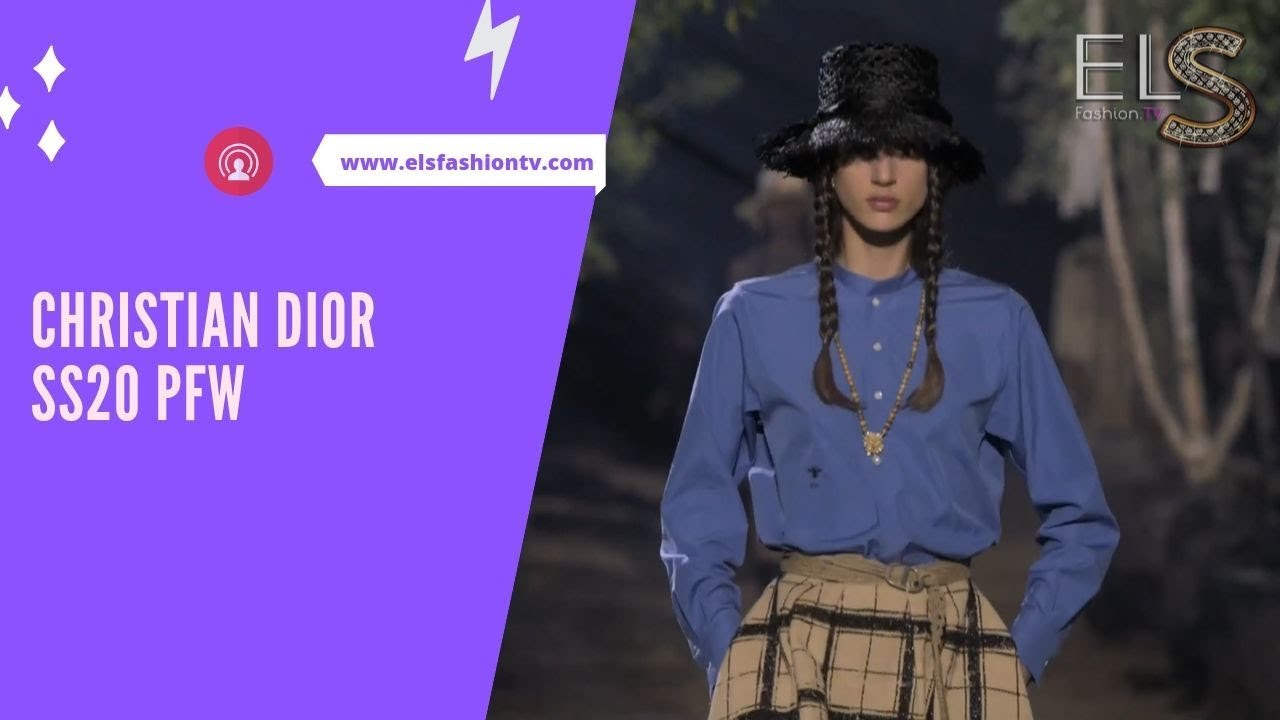 Christian Dior SS20 Paris Fashion Week