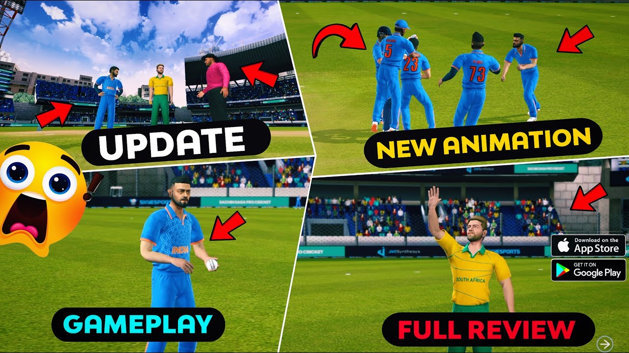 Sachin Saga Pro Cricket NEW UPDATE Gameplay 😱🔥 | Full Review