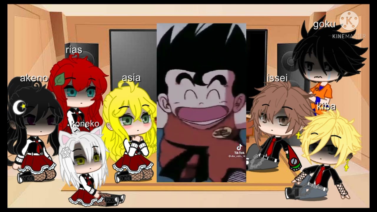 el clan gremory reacciona a goko// 2/2 // chris wolf