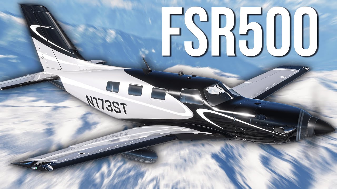FS2020 - Vol à Courchevel !