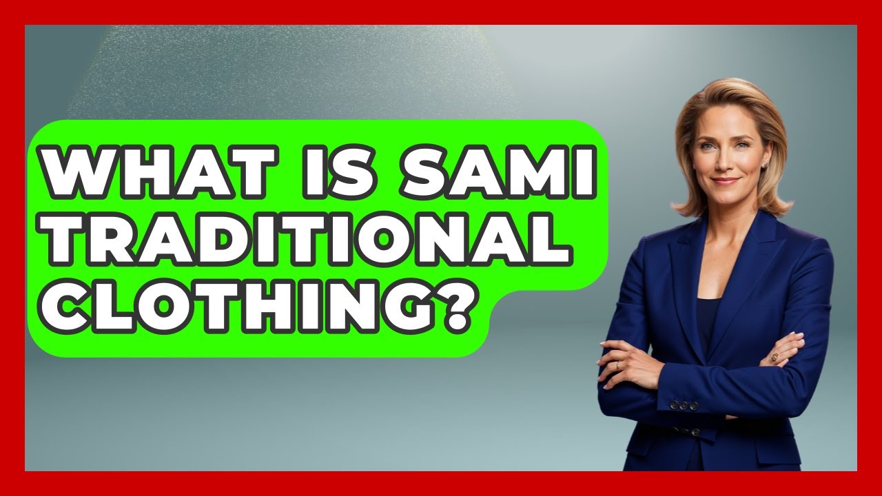 What Is Sami Traditional Clothing? - Polar Regions Uncovered