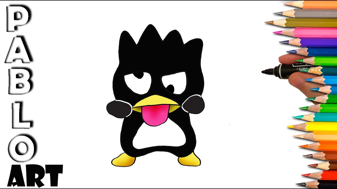 How to Draw Badtz Maru from Sanrio | Learn to Draw  step by step